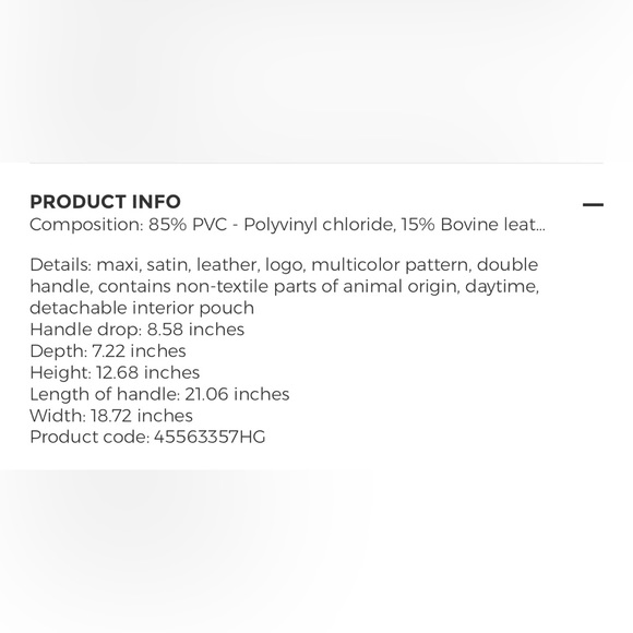 BNWT MARNI PVC/leather Tote/Handbag - Picture 14 of 14